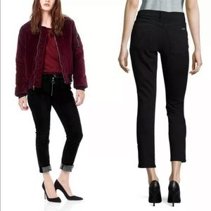 NWT HUDSON RILEY CROP RELAXED STRAIGHT JEANS SIZE 26